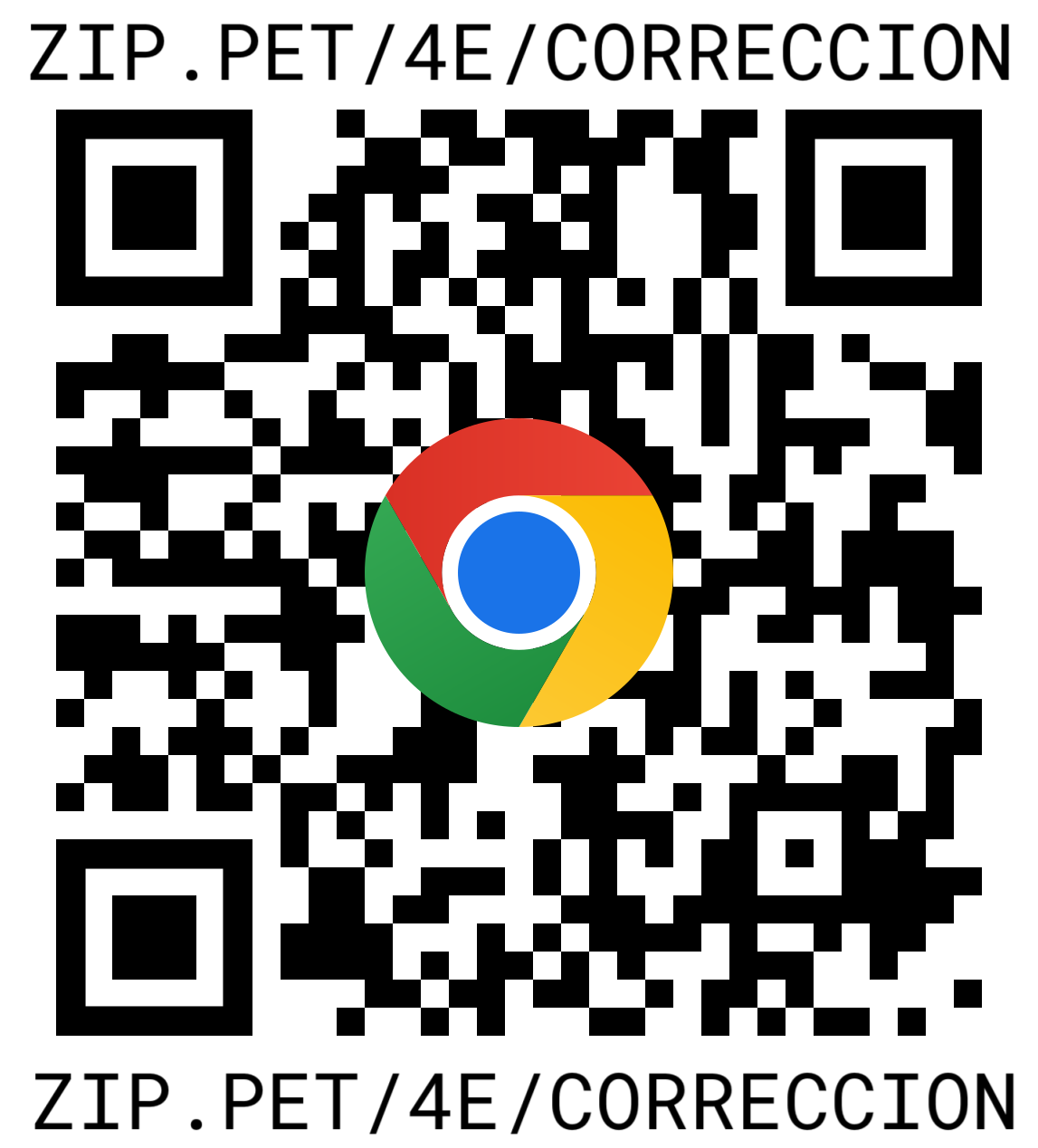QR de la url